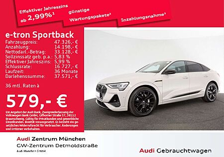 Audi e-tron 55 qu. S line AHK/ACC/B&O/Matri