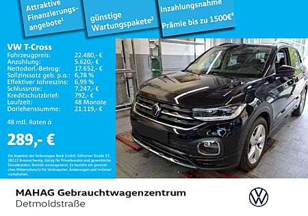 VW T-Cross Volkswagen 1.5 TSI R-Line Ext. NaviPro LED Kamera D