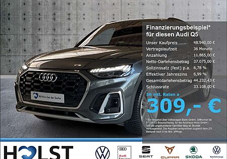 Audi Q5 2.0TDI DSG quattro S line AHK RüFaKa NAVI LED