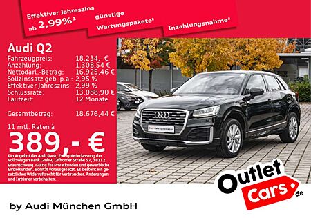 Audi Q2 30 TFSI design S line Ext. LED/Navi/DAB/SitzH