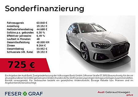 Audi RS4 Avant Pano,RS-DynamikP,HUD,B&O,RS-Sportabgas