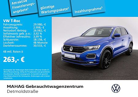 VW T-Roc Volkswagen 2.0 TSI 4Mot. R line Ext. AHK Navi LED Kam