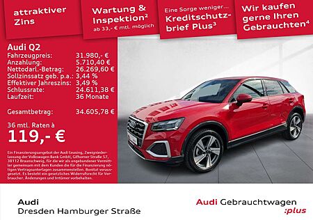 Audi Q2 Advanced 35 TDI AHZV Matrix LED S tronic