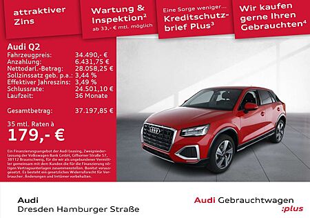 Audi Q2 Advanced 35 TDI AHZV Matrix LED S tronic