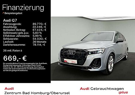 Audi Q7 60 TFSI e quattro S line*Navi*Matrix*Alu*AHK*