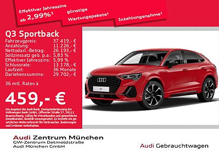 Audi Q3 35 TFSI S tronic 2x S line 19"Zoll/