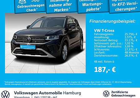VW T-Cross Volkswagen 1.0 TSI DSG Life Kamera Klima Navi Sitzh