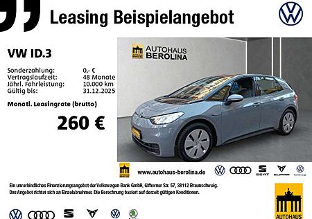 VW ID.3 Volkswagen Pro Life *ACC*WärmeP*NAV*PDC*LED*SHZ*