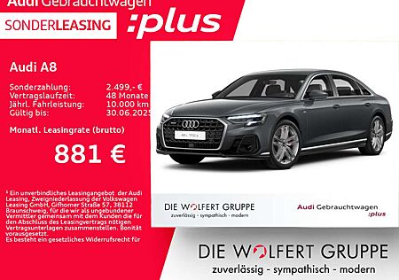 Audi A8 lang 60 TFSI e quattro **0,5%**B&O ADVANCED