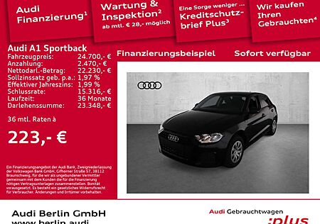 Audi A1 Advanced 25 TFSI S tr. PDC VIRTUAL