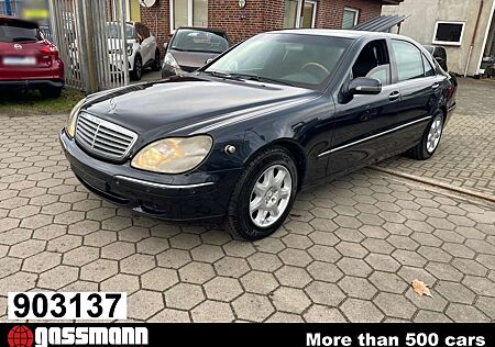 Mercedes-Benz S 600 W220 Guard B7 Werks Panzer Armored