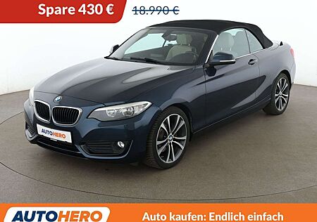 BMW 228 228i Sport Line Aut.*TEMPO*CAM*PDC*SHZ*