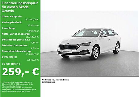Skoda Octavia Combi Style TDI LED AHK Navi Keyless R-Kamera