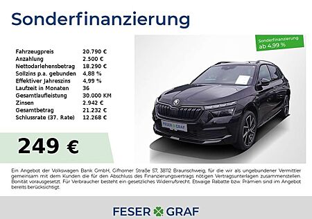 Skoda Kamiq 1.5 TSI DSG Monte Carlo PANO LED AHK NAVI