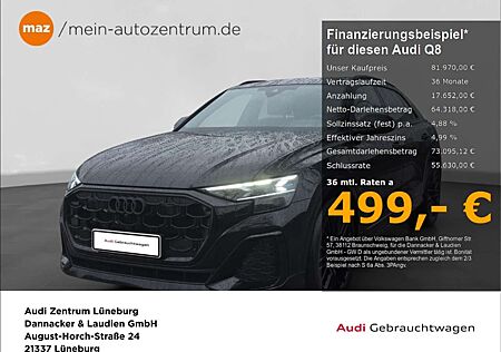 Audi Q8 50 3.0 TDI quattro S-Line Alu Matrix-LED AHK Pano