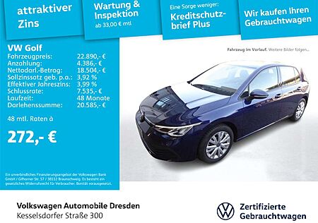 VW Golf Volkswagen VIII 1.0 TSI DSG Life