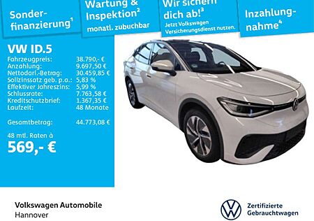 VW ID.5 Volkswagen Pro Navi Pano WP ACC LED SHZ PDC