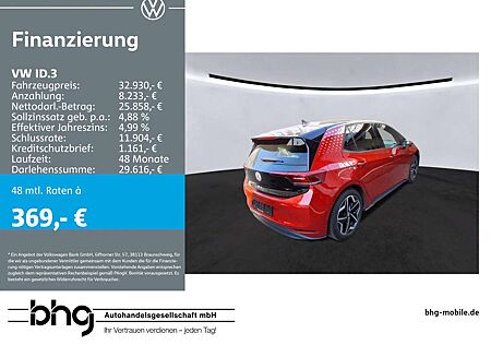 VW ID.3 Volkswagen Pro S (4-Sitzer)