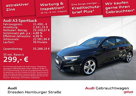 Audi A3 35 TFSI Advanced LED AHZV S tronic
