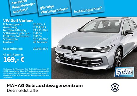 VW Golf Variant Volkswagen Golf VIII Variant 1.5 TSI GOAL LED AHK Kamera