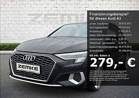 Audi A3 Sportback 35 TFSI S tronic advanced Navi digitales