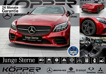 Mercedes-Benz C 180 AMG Cabrio Night Red Ambiente Komfort LED