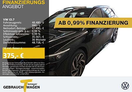 VW ID.7 Volkswagen Tourer PRO 286 PS IQ.LIGHT AHK KAMERA LM20