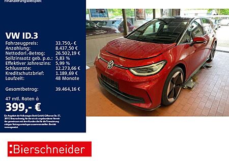 VW ID.3 Volkswagen Pro S 20 DCC MATRIX HuD 360