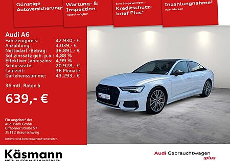 Audi A6 Lim. sport 55TFSIe qu HD-MATRIX AHK PANO 360°
