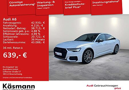 Audi A6 Lim. sport 55TFSIe qu HD-MATRIX AHK PANO 360°