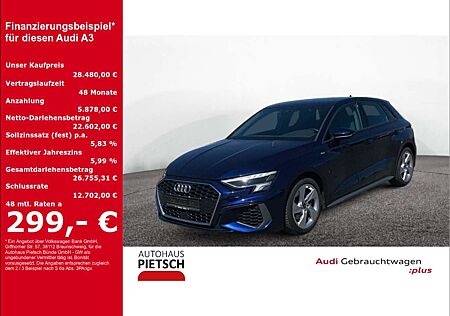 Audi A3 1.5 TFSI S line LED AHK ACC DigCockpit Navi
