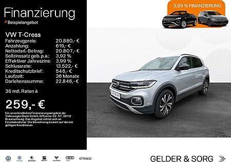 VW T-Cross Volkswagen Active 1.0 TSI Navi*AHK*LED*RFK*ACC