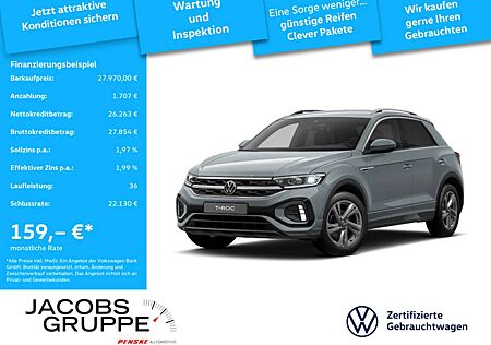 VW T-Roc Volkswagen R-Line 1.0 TSI NAVI*AHK*CAM*LED*ACC
