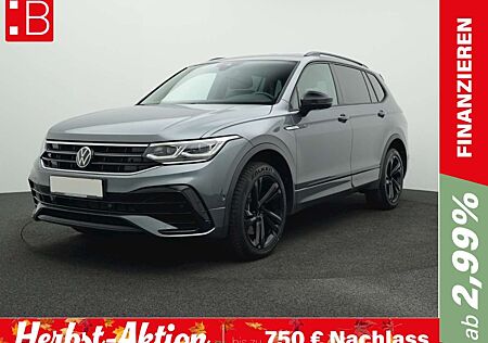 VW Tiguan Allspace Volkswagen 2.0 TSI DSG 4Mo. R-LINE BLACK 7-SITZE AHK NAVI KAM