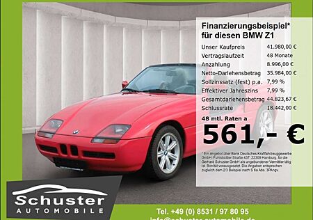 BMW Z1 Roadster 2.5*H-Zulassung Leder ClassicData2