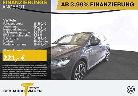 VW Polo Volkswagen 1.0 TSI DSG LIFE SITZH LED KLIMA APP-CON