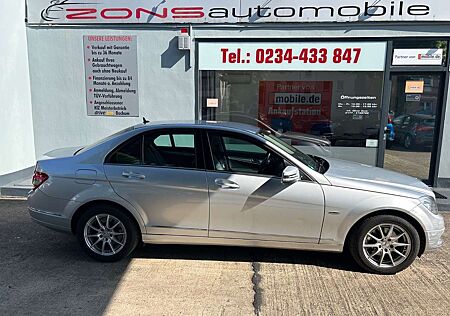 Mercedes-Benz C 200 Komp. Aut.+AHK+Navi+Teilleder+SHZ+PDC+BT