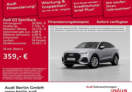 Audi Q3 35 TFSI S tr. PDC LED NAVI VIRTUAL