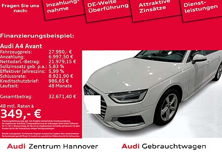 Audi A4 35 TFSI advanced Kamera Navi LED