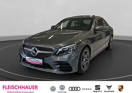 Mercedes-Benz C 180 Lim. AMG Line MULTIBEAM+Navi+Kamera+Schiebedach
