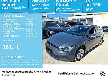 VW Golf Variant Volkswagen Golf VIII Variant 2.0 TDI Life Navi LED PDC Sitz
