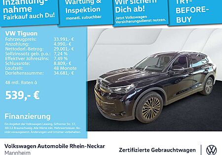 VW Tiguan Volkswagen 1.5 eTSI Life DSG Navi AHK Kamera uvm