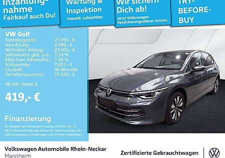 VW Golf Volkswagen VIII 2.0 TDI GOAL DSG Navi AHK Kamera uvm