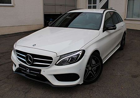 Mercedes-Benz C 300 C300T BlueTecHybrid AMG ACC LED NAVI AHK LEDER