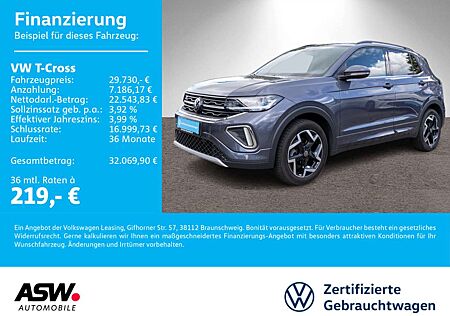 VW T-Cross Volkswagen R-Line 1.5 TSI DSG LED Navi RFK ACC AHK