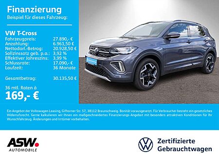 VW T-Cross Volkswagen R-Line 1.5 TSI DSG LED Navi RFK ACC AHK