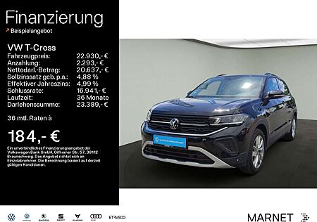 VW T-Cross Volkswagen 1.0 TSI Life AHK*LAS*KLI*VSB*APP*AHK*LED