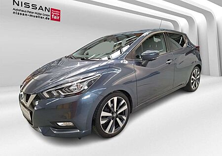 Nissan Micra gebraucht kaufen Nissan Micra 1,0 DIG-T 117PS Tekna 360° Navi LED