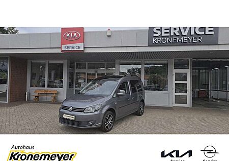 VW Caddy Volkswagen 1,6 TDI Edition 30 Navi Leder Mehrzonenklima Temp