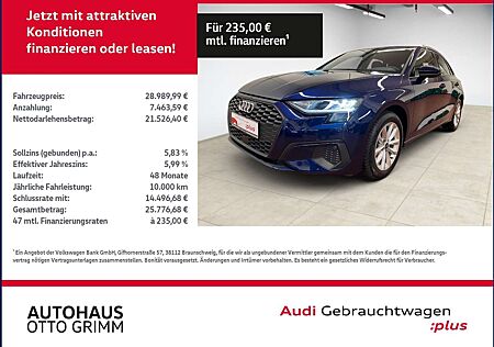 Audi A3 Sportback 35 TFSI KLIMA LED ALU